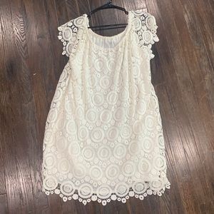 Lace Shift Dress